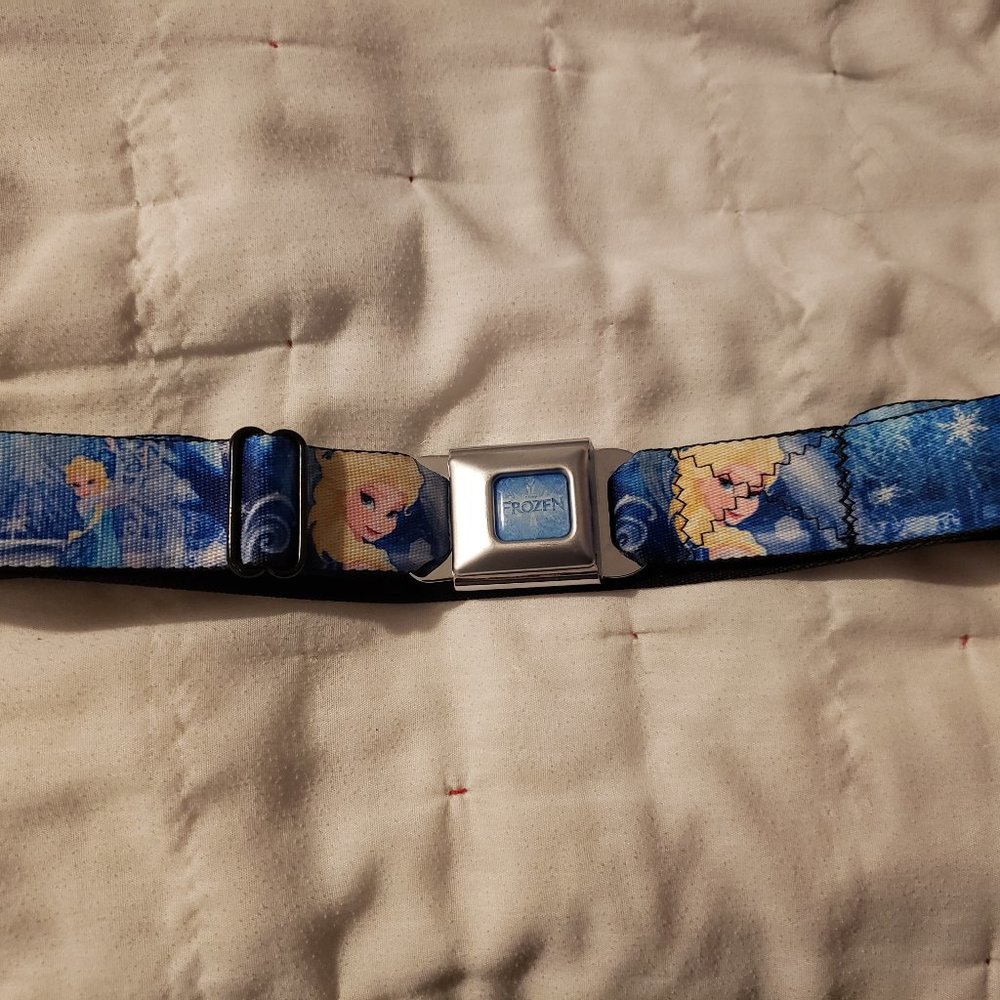 Unisex FROZEN Adjustable Buckle Down BELT